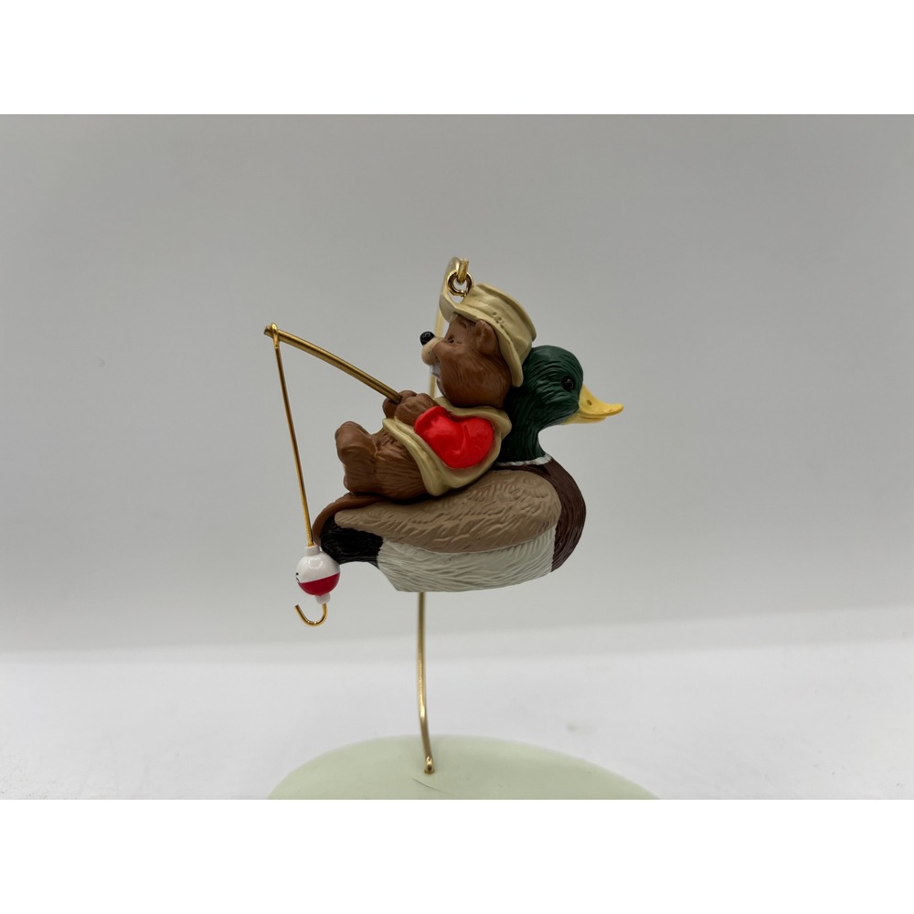 Hallmark Keepsake Dated 1985 Vintage Bobbin Along Handcrafted Ornament